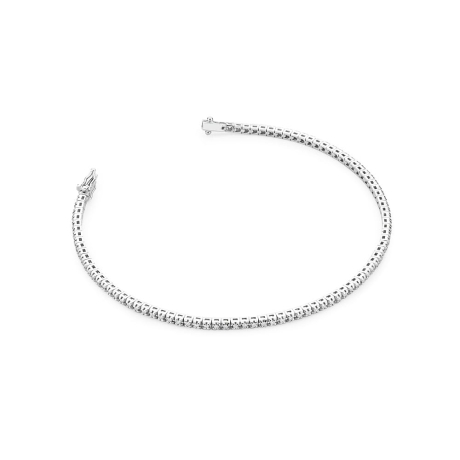 Przejdź do produktu Bransoletka z białego złota 585 z diamentami 0,50ct The Diamonds B39150