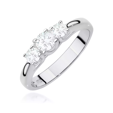 Przejdź do produktu Pierścionek BW0344 Diament Laboratoryjny 0,25ct białe złoto