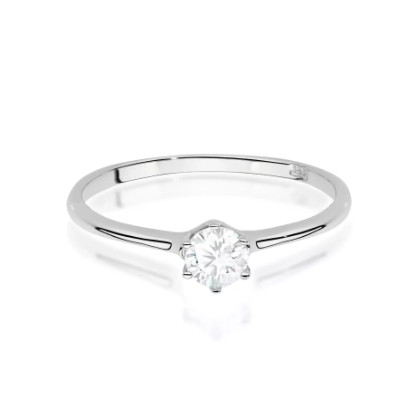 Przejdź do produktu Pierścionek BW0499 Diament Laboratoryjny 0,25ct białe złoto 