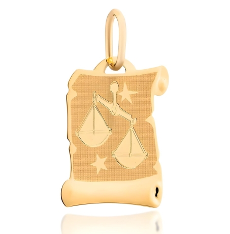 Przejdź do produktu Zawieszka znak zodiaku waga na papirusie (Gramatura: 0.46)