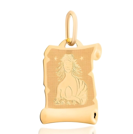 Przejdź do produktu Zawieszka znak zodiaku panna na papirusie (Gramatura: 0.44) 