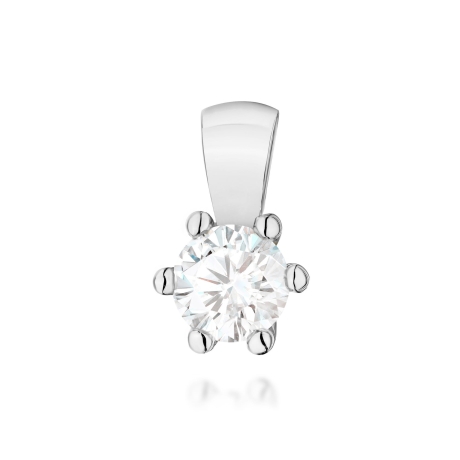 Przejdź do produktu Zawieszka BZ0222 Diament Laboratoryjny 0,30ct białe złoto 