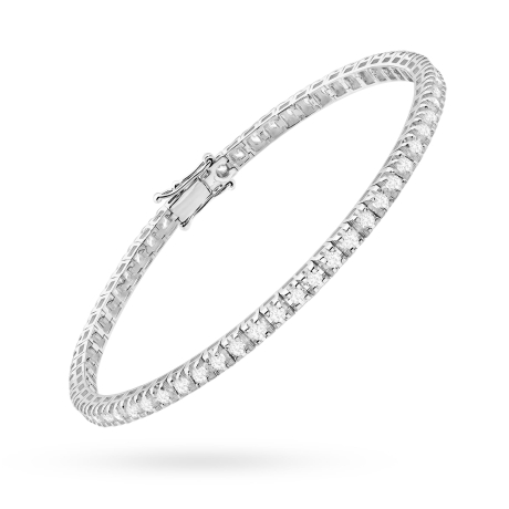 Przejdź do produktu Bransoletka BR0031 z diamentami laboratoryjnymi białe złoto 