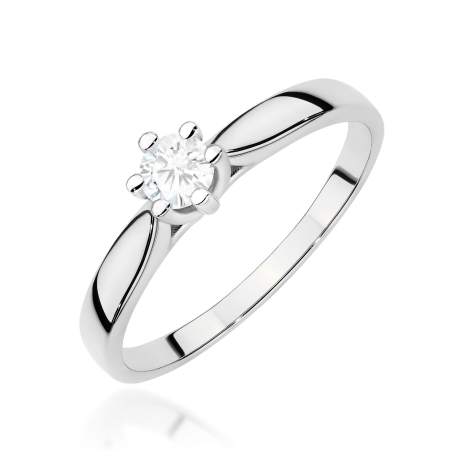Przejdź do produktu Pierścionek BW0222 Diament Laboratoryjny 0,30ct białe złoto