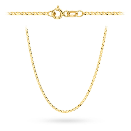 Przejdź do produktu Łańcuszek złoty pr. 585 - splot gucci 55cm (Gramatura: 2.18)