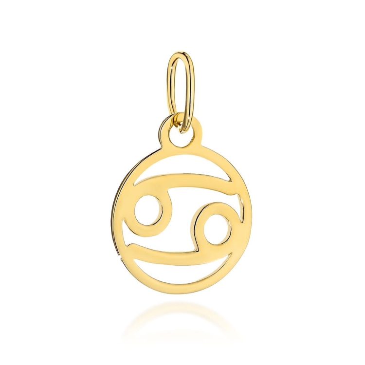 Zawieszka złota znak zodiaku RAK