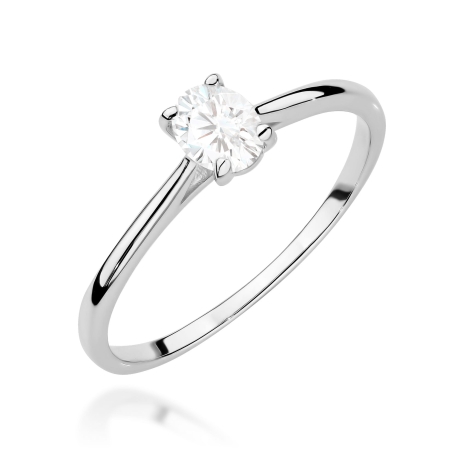 Przejdź do produktu Pierścionek BW0581 Diament Laboratoryjny 0,30ct białe złoto