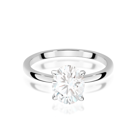 Przejdź do produktu Pierścionek BW0688 Diament Laboratoryjny 1,00ct białe złoto 