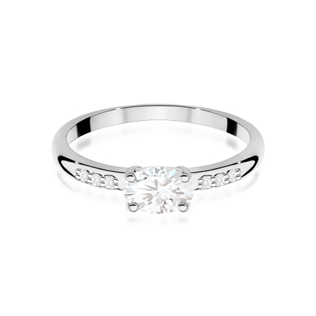 Przejdź do produktu Pierścionek BW0077 Diament Laboratoryjny 0,40ct białe złoto  