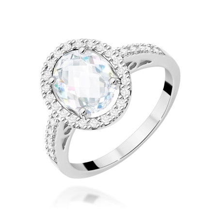 Przejdź do produktu Pierścionek BW0080 Diament Laboratoryjny 1,90ct białe złoto  