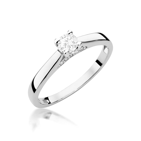Przejdź do produktu Pierścionek BW0341 Diament Laboratoryjny 0,25ct białe złoto    