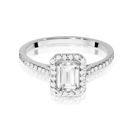 Przejdź do produktu Pierścionek BW0403 Diament Laboratoryjny 0,60ct białe złoto     