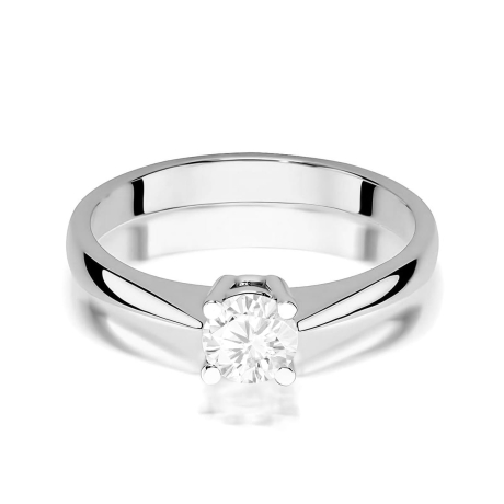 Przejdź do produktu Pierścionek BW0404 Diament Laboratoryjny 0,50ct białe złoto     
