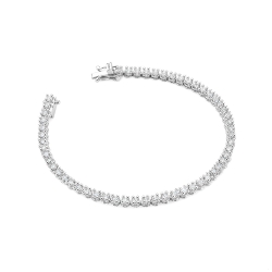 Bransoletka z białego złota 585 z diamentami 2,16ct The Diamonds BR-32948-b