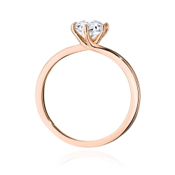 Pierścionek zaręczynowy z różowego złota z diamentem 1,00ct Fire Of Love GW-535-1,00ct-r